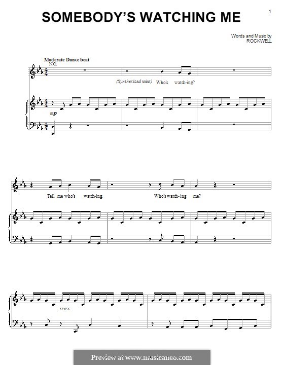 Somebody told текст. Somebody watching me Ноты для фортепиано. Somebody's watching me Ноты. Somebody watching me Rockwell Ноты для фортепиано. Somebody's watching me Ноты пианино.