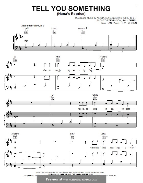 A. Stevenson, K. Brothers, P. Green, R. Haney, S. Mostyn Tell You