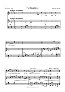 The Sick Rose: The Sick Rose by Эндрю Мур