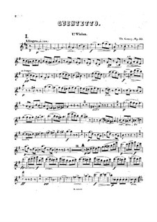 Струнный квинтет соль мажор, Op.55: Струнный квинтет соль мажор by Луи Теодор Гуви