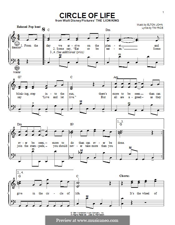 Instrumental version: Для аккордеона by Elton John