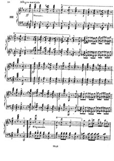 Trois improvisations dans le style brilliant (Trois études de bravoure), Op.12: Этюд  No.3 (Allegro marziale) by Шарль Валантен Алькан