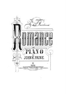 Романс для фортепиано, Op.39: Романс для фортепиано by Джон Ноулз Пейн