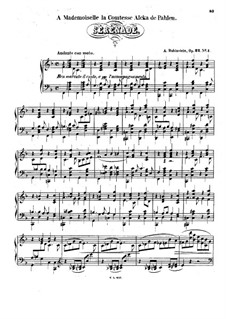 Три серенады, Op.22: Сборник by Антон Рубинштейн
