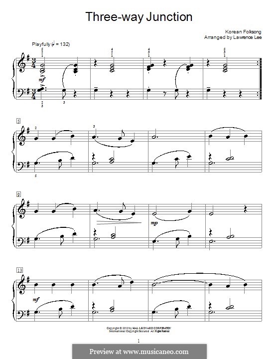 Three-Way Junction: Для фортепиано by folklore