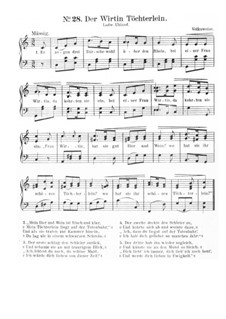 Der Wirtin Töchterlein: Der Wirtin Töchterlein by Фридрих Зильхер