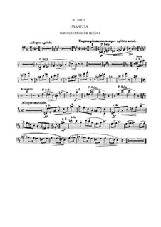 Симфоническая поэма No.6 'Мазепа' для оркестра, S.100: Excerpt for bassoon by Франц Лист