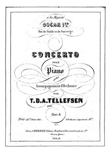 Концерт для фортепиано с оркестром No.1, Op.8: Концерт для фортепиано с оркестром No.1 by Томас Теллефсен