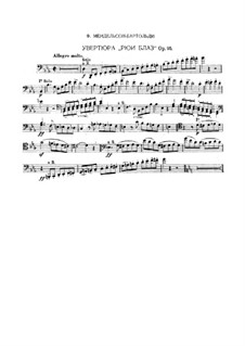 Рюи Блаз, Op.95: Фрагменты для фагота by Феликс Мендельсон-Бартольди