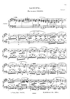 Ноктюрн ми мажор, Op.28: Ноктюрн ми мажор by Сигизмунд Тальберг