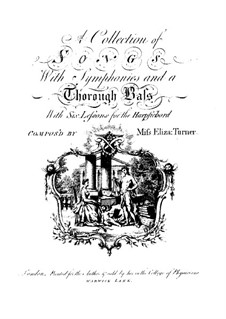 Шесть упражнений для клавесина: Шесть упражнений для клавесина by Элизабет Тёрнер