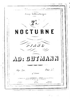 Ноктюрн No.7 ми-бемоль мажор, Op.20: Ноктюрн No.7 ми-бемоль мажор by Адольф Гутман