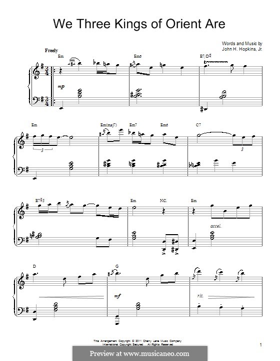 Piano version: Для одного исполнителя by John H. Hopkins Jr.