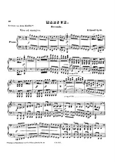 Марш для фортепиано в четыре руки, Op.21: Марш для фортепиано в четыре руки by Хальфдан Кьерульф