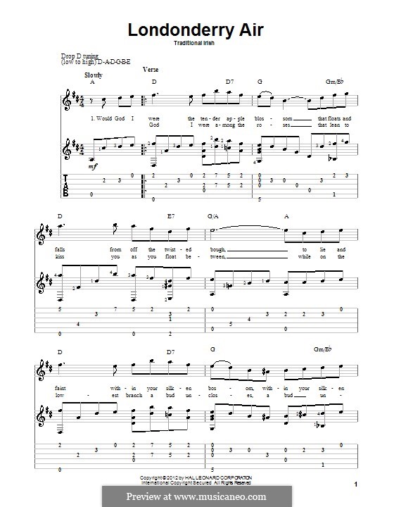 One instrument version: Гитарная табулатура by folklore