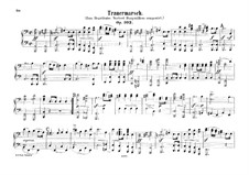 Траурный марш, Op.103: Для фортепиано в 4 руки by Феликс Мендельсон-Бартольди