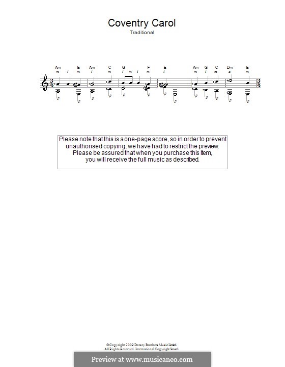 Vocal-instrumental version (printable scores): Для гитары by folklore