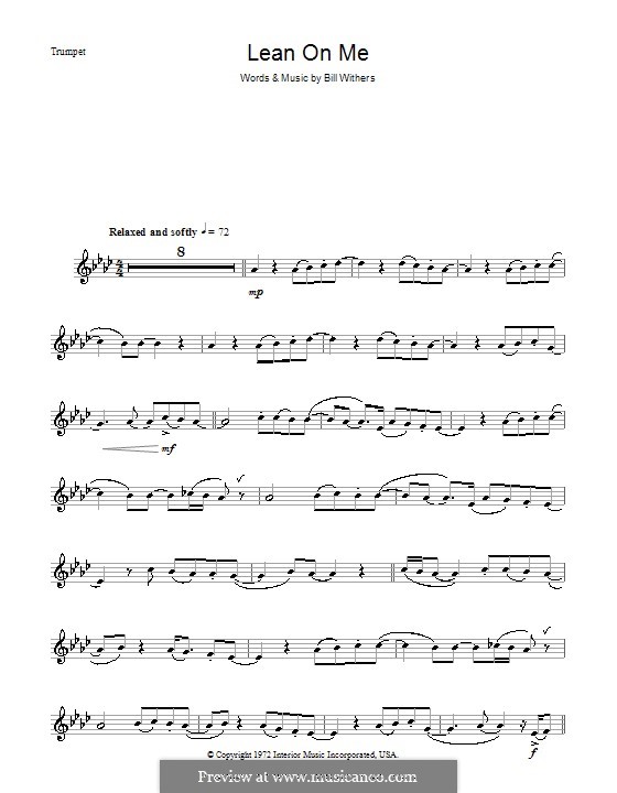 Instrumental version: Для трубы by Bill Withers