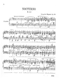 Ноктюрн фа-диез мажор, Op.10: Ноктюрн фа-диез мажор by Леопольдо Мигес