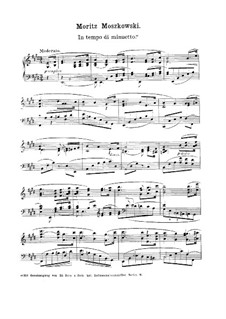 Три пьесы для фортепиано, Op.32: Сборник by Мориц Мошковский