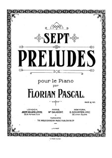 Семь прелюдий: Семь прелюдий by Джозеф Уильямс