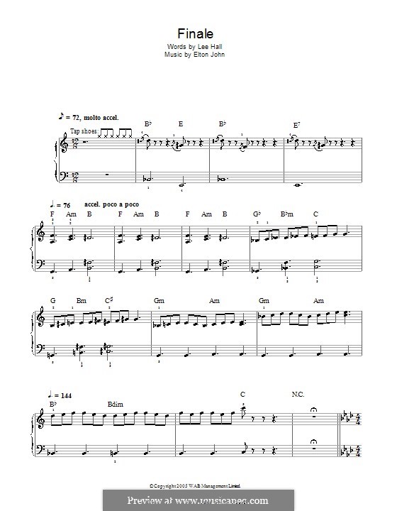 Finale: Для начинающего пианиста by Elton John