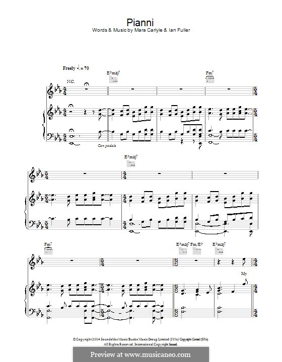 Pianni: Для голоса и фортепиано (или гитары) by Ian Fuller, Mara Carlyle