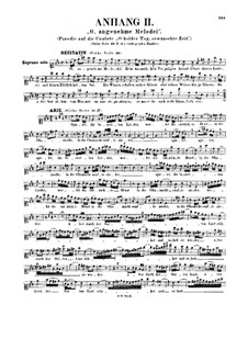 O holder Tag, erwünschte Zeit, BWV 210: Приложение II by Иоганн Себастьян Бах