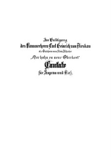 Mer hahn en neue Oberkeet, BWV 212: Mer hahn en neue Oberkeet by Иоганн Себастьян Бах