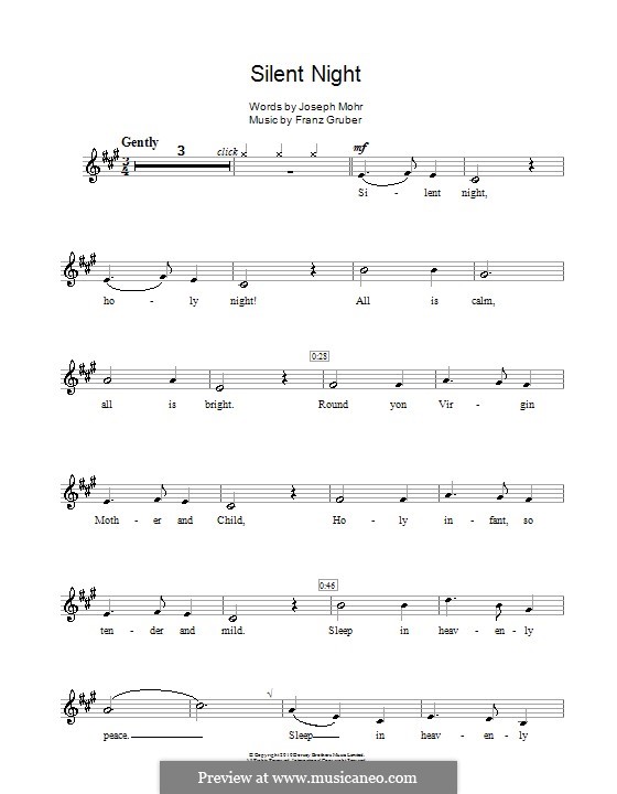 Solo instrument version (various): Для кларнета by Франц Ксавьер Грубер