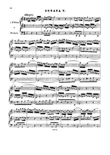 Трио-соната для органа No.5 до мажор, BWV 529: Для одного исполнителя by Иоганн Себастьян Бах