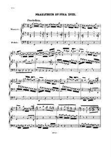 Прелюдия и фуга No.18 ми минор 'Wedge', BWV 548: Для органа by Иоганн Себастьян Бах