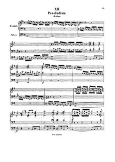 Прелюдия соль мажор, BWV 568: Для органа by Иоганн Себастьян Бах