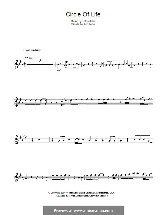 Instrumental version: Для флейты by Elton John