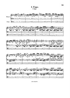 Фуга до мажор, BWV Anh.90: Фуга до мажор by Иоганн Себастьян Бах