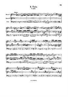 Трио до минор, BWV 585: Трио до минор by Иоганн Себастьян Бах