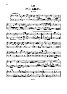 Скерцо для клавира ре минор, BWV 844: Скерцо для клавира ре минор by Иоганн Себастьян Бах