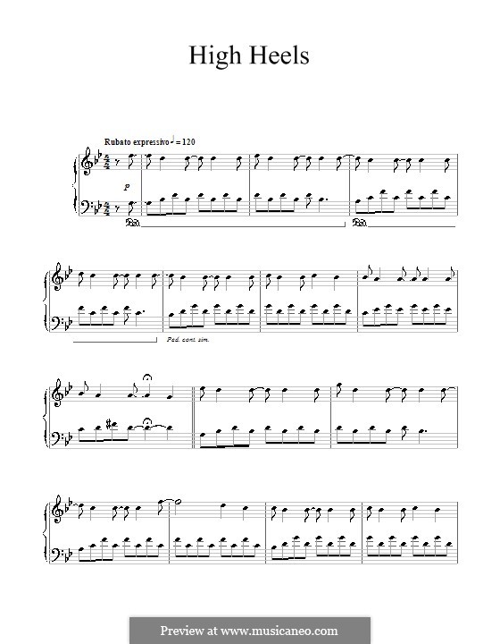 High Heels: Для фортепиано by Ludovico Einaudi