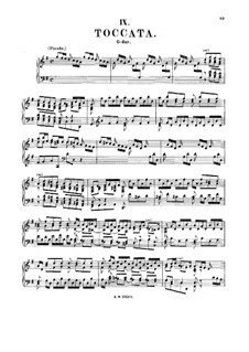 Токката соль мажор, BWV 916: Для клавесина by Иоганн Себастьян Бах