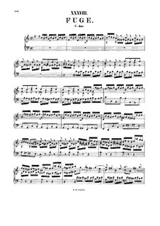 Фуга до мажор, BWV 953: Для клавесина by Иоганн Себастьян Бах