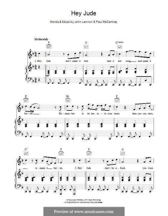 Vocal version: Для голоса и фортепиано или гитары by John Lennon, Paul McCartney