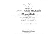 Фантазия соль мажор, BWV 572: Для фортепиано в 4 руки by Иоганн Себастьян Бах