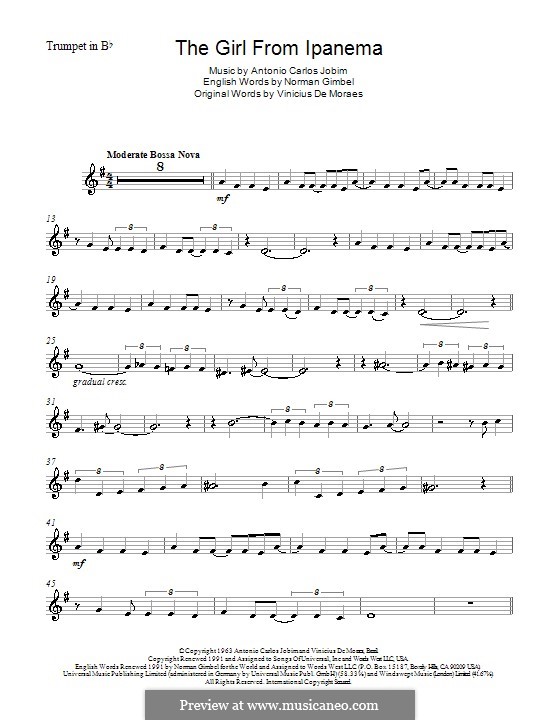 Instrumental version: Для трубы by Antonio Carlos Jobim