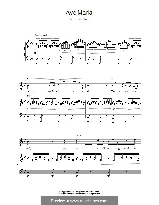 Piano-vocal score (printable scores): Для голоса и фортепиано by Франц Шуберт