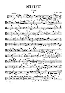 Фортепианный квинтет соль минор, Op.40: Партия альта by Карл Давыдов