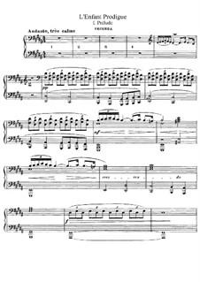 Блудный сын, L.57: Для фортепиано в 4 руки by Клод Дебюсси