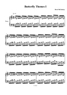 Butterfly Themes 1: Butterfly Themes 1 by Brett McCluskey