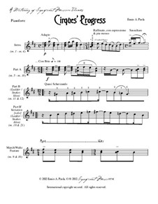 Cirques' Progress: Dictionary of musical themes by Ennio Paola