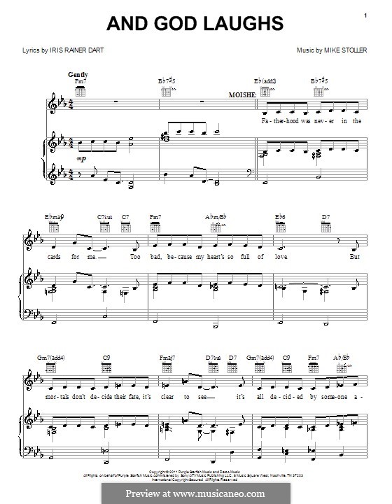 And God Laughs: Для голоса и фортепиано (или гитары) by Mike Stoller
