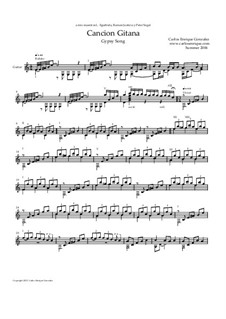Gypsy Song - Guitar Solo: Gypsy Song - Guitar Solo by Carlos Enrique